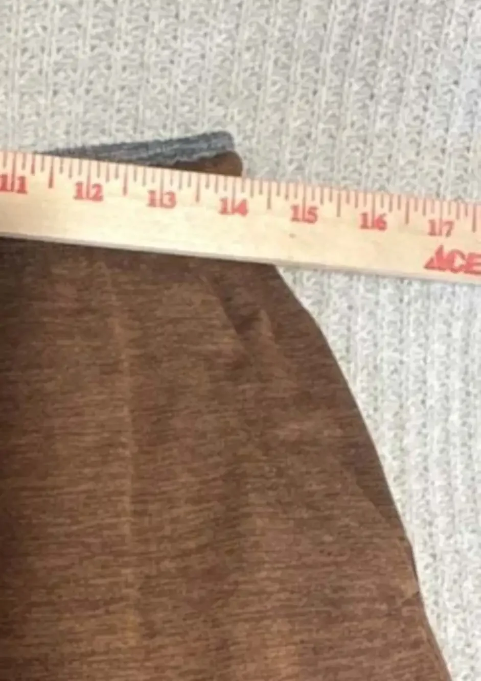 Chubbies Small Brown Knit Pull-On Shorts with Drawstring Waist